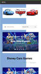 Mobile Screenshot of disneycarsgames.com